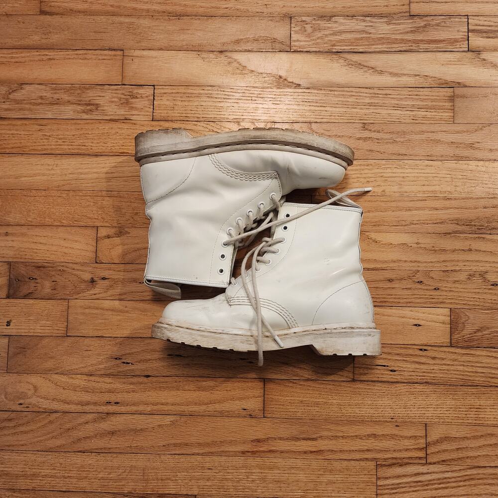 Dr Martens 1460 Pascal Mono White